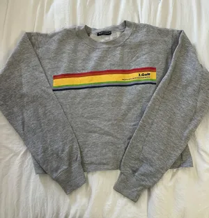 J. Galt Brandy Melville Cropped Sweatshirt thumbnail 1