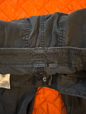 American Eagle Black Cargo Pants thumbnail 3