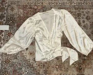 Abercrombie satin top thumbnail 1