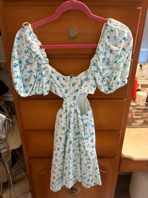 Zara floral dress thumbnail 2