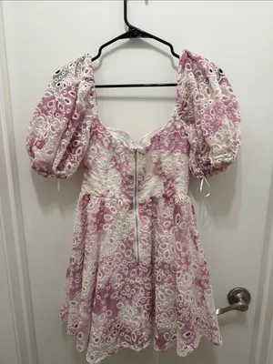 Bardot Kiah eyelet corset mini dress thumbnail 4