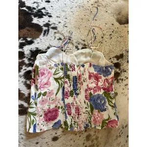 REFORMATION Floral Liza Top Size 8 thumbnail 5