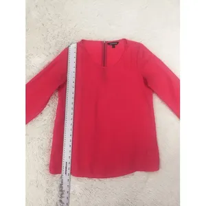 Express Bright Pink‎ 3/4 Sleeve Loose Pullover Blouse Top Size Small thumbnail 4