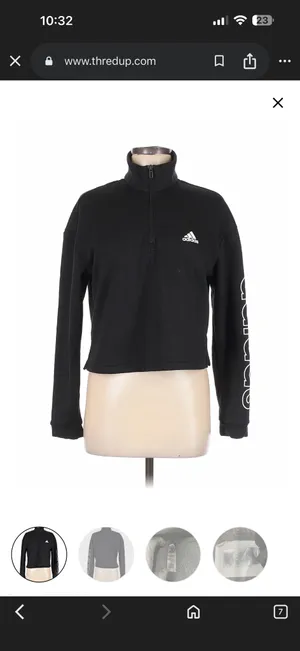 Adidas Track Jacket Black thumbnail 4