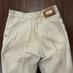 Vtg Lawman Jeans Superior Fit-Western Cowgirl 100% Cotton Sz-11 w/ Button Accent thumbnail 7