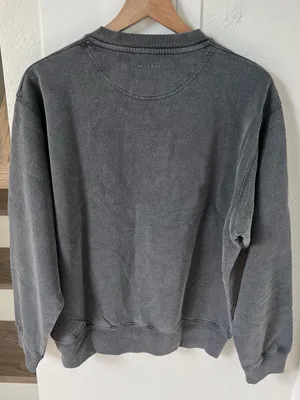 Anine Bing Dallas Ramona Sweatshirt University of Dallas in Washed Black NWT thumbnail 3