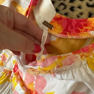 Free People Moonshine Midi Dress Floral Yellow White Medium thumbnail 8