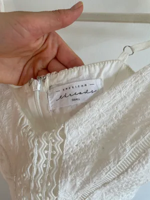 American Threads White Dress thumbnail 3
