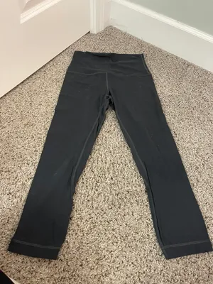 Lululemon Blue Gray Align Leggings 23" thumbnail 1