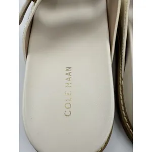 Cole Haan Women's Marisol Footbed Sandal Slides White Size 8 Med (W31883) New thumbnail 7