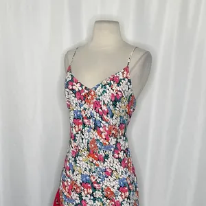 ANTHROPOLOGIE Colloquial Bias Conversations 52 of 52 Midi Slip Patchwork Medium thumbnail 7