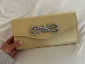 Gold Bow Cluth/Purse thumbnail 1