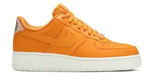 Nike Air Force 1 Low Essential “Orange Peel”Lifestyle‎ Sneakers Size 7.5 Womens thumbnail 1