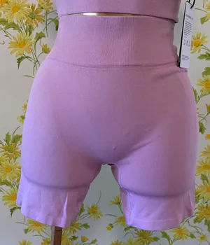 Seamless Crop Top & Biker Short Set size S thumbnail 6