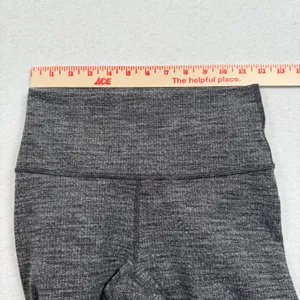 Lululemon Wunder Under Legging Women 4 Heathered Black Space Dye High Rise Tight thumbnail 5