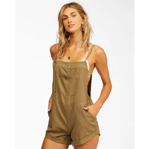 ✨Billabong Wild Pursuit Short Sz Large Sage Overalls✨ thumbnail 2