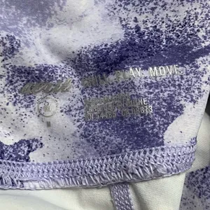 Aerie • Purple White Abstract Chill Play Move Leggings thumbnail 4