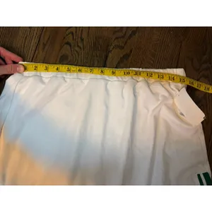 nanette lepore play white Athletic skort green trim Tennis Skort Sz M NWT thumbnail 4