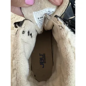 Waterproof JBU Boots Winter Snow Boots‎ Lace Up Black Faux Fur thumbnail 9