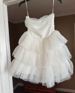 Hello Molly Dress White thumbnail 1