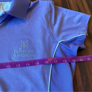 Peter Millar Performance Zip Polo Golf The Old Course St Andrews Links thumbnail 5