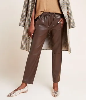 Anthropologie Leather Pants thumbnail 3