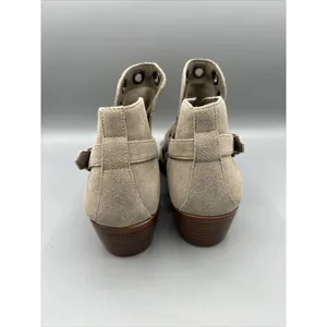 Sam Edelman Beige Suede Pedra Grommet‎ Women’s Ankle Boots Size 8.5 thumbnail 3