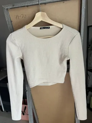 ZARA Cropped Long Sleeve thumbnail 2