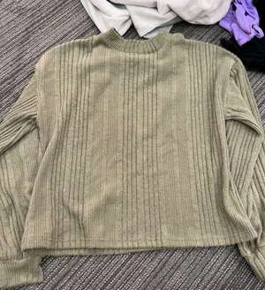 Shien Green Sweater thumbnail 5