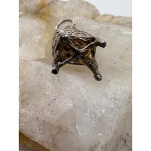 Vintage Sterling Silver Chair Charm Miniature Furniture Pendant 1.84g thumbnail 6