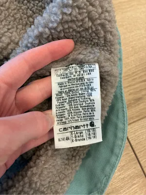 Carhartt Women’s Sierra Sherpa Lined Jacket Seaglass Blue Size XL (16-18) thumbnail 6