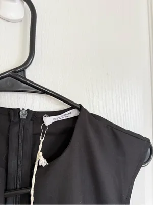 Peppermayo NEW Cassia Mini Dress in Black thumbnail 4