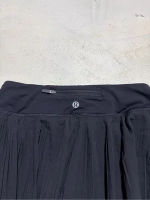 Lululemon pleat to street Black athletic skirt III skort 2 thumbnail 4
