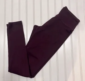 Aerie maroon mid rise leggings thumbnail 1