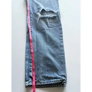 Universal Thread 90s Baggy Distressed Jeans Womens 8/29R Blue High Rise thumbnail 5