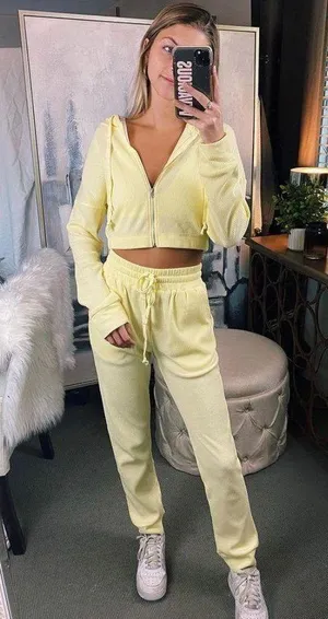 Lounge Set Yellow Size M thumbnail 1