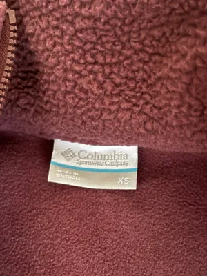 Columbia Purple Fleece Jacket - Size XS thumbnail 3