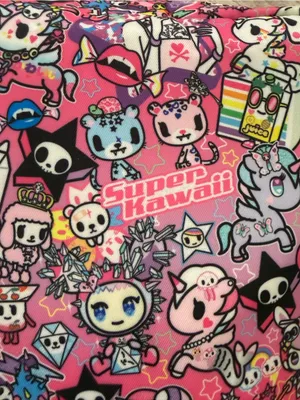 TOKIDOKI Y2Kawaii Double Pocket Super Kawaii Crossbody Bag thumbnail 12