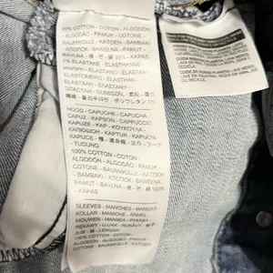 LEVI’S Women’s Hybrid Denim Hooded Trucker Jacket XS thumbnail 9