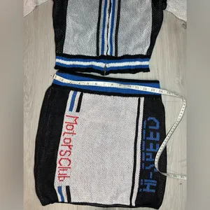 Hi Speed‎ Sweater Skirt Set size (L) Blue/combo thumbnail 5
