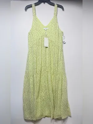 Joie Bondi maxi Pure silk drapes dress nwt size medium thumbnail 2