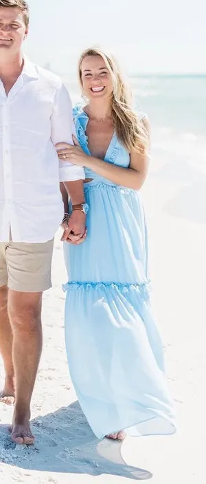 Dress Day Maxi Dress Blue thumbnail 1