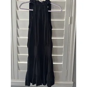 Ramy Brook Naya Sleeveless Black Mini Dress Women Medium thumbnail 3