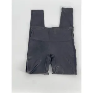 Spanx Faux Leather Leggings Black High‎ Waisted Shaper Pants Medium Excellent thumbnail 3