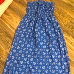 Old Navy Blue toned Maxi dress thumbnail 1