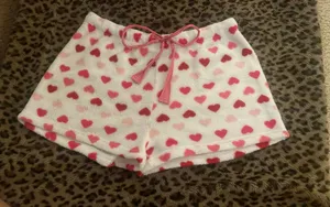 TJ Maxx Soft and fuzzy heart shorts thumbnail 1