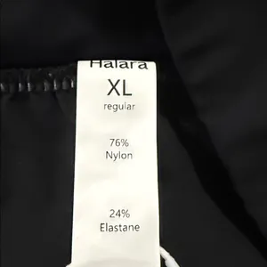 HALARA Black Relaxed Fit Joggers thumbnail 8