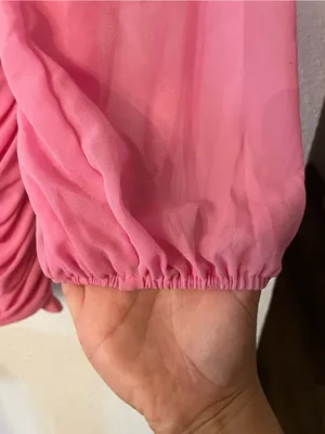 Hello Molly hot pink Not History One-Shoulder Hot Pink Ruched Body-con Dress XS thumbnail 6
