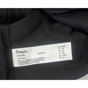 Freya Dynamic Wireless Sports Bra High Impact Racerback Black 32J thumbnail 7
