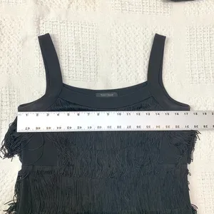 Express small fringe flapper cocktail mini dress costume D2 3426 thumbnail 4